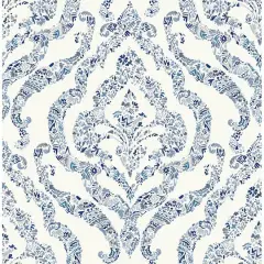 NuWallpaper Blue Guildford Peel & Stick Wallpaper