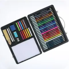 Art Alternatives 60-Piece Artist Drawing Art Set