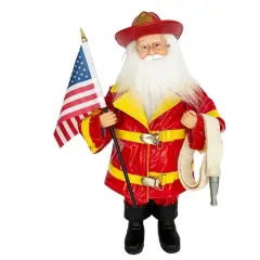 Santa's Workshop 15.5" Fireman Claus