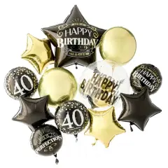 Better with Age Foil Balloon Bundle 40 years