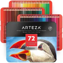 Arteza&reg; Professional Watercolor 72 Pencil Set