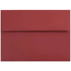 JAM Paper A7 Premium Invitation Envelopes, 50ct. Dark Red