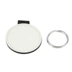2" Round Plastic Sublimation Keychains, 4ct. by Make Market&reg;