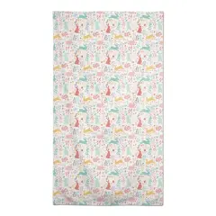 Scandinavian Bunny Pattern 58" x 102" Tablecloth