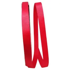 The Ribbon Roll 5/8" x 100yd. Grosgrain Allure Ribbon Hot Red