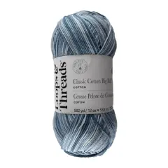 Classic Cotton Big Ball&trade; Ombre Yarn by Loops & Threads&reg; Baby Ombre