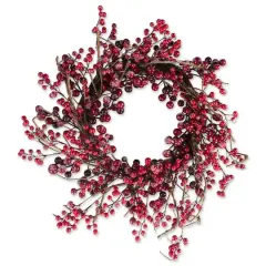 DII&reg; Frosted Berries Wreath