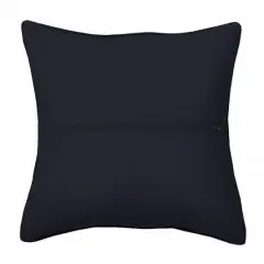 Orchidea Cushion Back with Zipper Black
