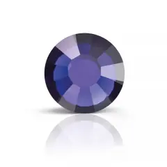 Preciosa MAXIMA SS7 Flat Back Czech Crystals, 144ct. Dark Indigo