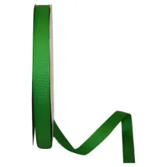 JAM Paper 5/8" Grosgrain Texture Ribbon Emerald