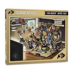 College Football Purebred Fans A Real Nailbiter 500 Piece Puzzle Colorado Buffaloes