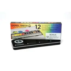 Daniel Smith Extra Fine&trade; 12 Half Pan Watercolor Set