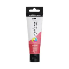 Daler-Rowney&reg; Original System 3 Acrylic Paint, 59mL 544 Fluorescent Red