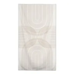 Neutral Rainbow Tablecloth