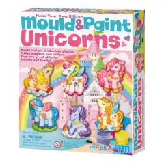 Toysmith&reg; 4M Make Your Own Glitter Mould & Paint Unicorns Kit