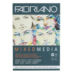 Fabriano&reg; Mixed Media Pad, 8.25" x 11.75"