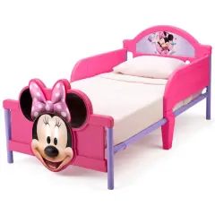Disney&reg; Minnie Mouse Plastic 3D Toddler Bed