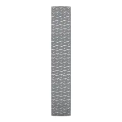 Seagulls Table Runner Gray