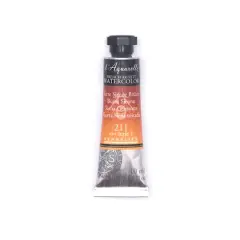 Sennelier French Artists' Watercolor, 10mL 211 Burnt Sienna S1