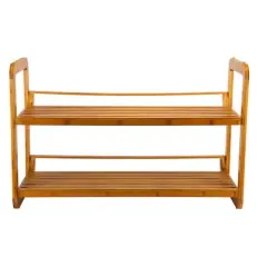 Organize It All Lohas Collection 2 Tier Stackable Shoe Rack