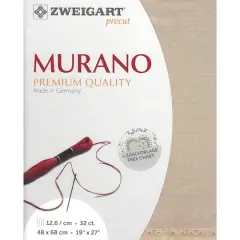 Zweigart&reg; Murano 32 Count Pre-Cut Fabric Beige