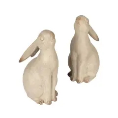 Hello Honey&reg; 6.5" Charming Rabbit Bookend Set