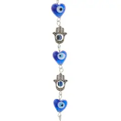 Blue & Silver Hand of Peace Charms by Bead Landing&trade;