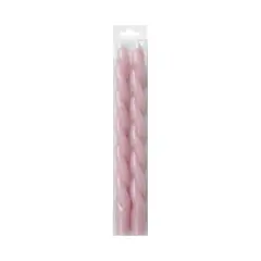 10" Unscented Twist Taper Candles, 2ct. by Ashland&reg; Mauve