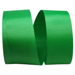 The Ribbon Roll 2.25" x 50yd. Grosgrain Allure Solid Ribbon Emerald