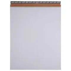 JAM Paper 17" x 21" White Flat Photo Mailer Peel & Seal Closure Envelopes, 6ct.