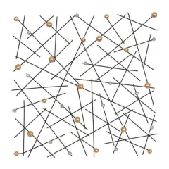 24" Black, Gold & Silver Metal Contemporary Wall D&eacute;cor