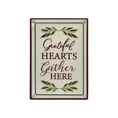 9.5" Grateful Hearts Gather Here Tabletop D&eacute;cor by Ashland&reg;