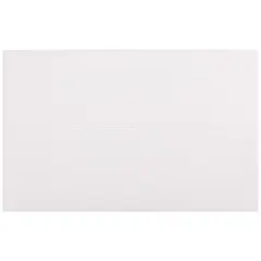 JAM Paper A10 Strathmore Invitation Envelopes, 50ct. Bright White Laid