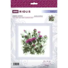 RIOLIS Thistle Cross Stitch Kit