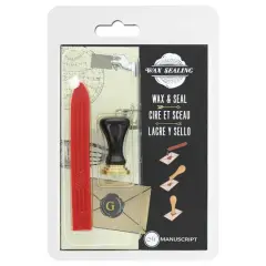 Manuscript Wax Sealing Initial Set G