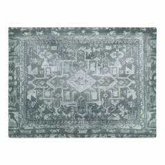 18" Navy Vintage Poly Twill Placemat