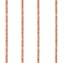 Metal Faceted Rondelle Beads, 2mm by Bead Landing&trade; Rose Gold