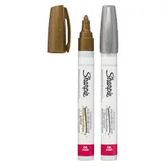 Sharpie&reg; Oil-Based Paint Markers, Medium Point Metallic Set