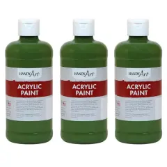 Handy Art&reg; Acrylic Paint, 3ct. Green Oxide