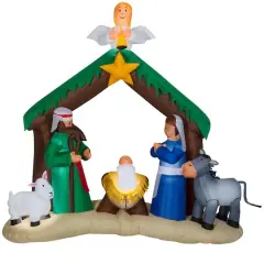 7ft. Airblown&reg; Inflatable Nativity Scene