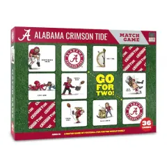 College Team Licensed Memory Match Game Alabama Crimson Tide