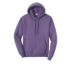 Port & Company&reg; Heathered Colors Core Fleece Pullover Hooded Sweatshirt Heather Purple