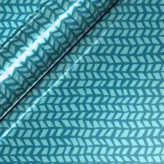 Siser&reg; EasyPatterns&reg; Plus Chevron Rows Heat Transfer Vinyl Aqua