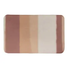 Watercolor Stripes 34" x 21" Bath Mat