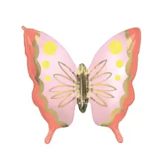 30" Soulful Blossoms Butterfly Foil Balloon