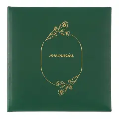 8.6" x 8.6" Green Memories Photo Album by Recollections&trade;