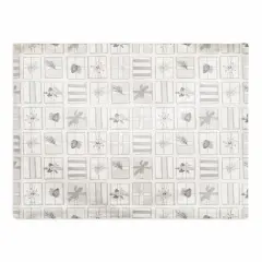 Silver Presents 18x14 Cotton Twill Placemat