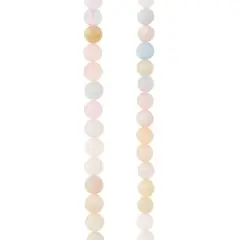 Morganite Round Beads, 4mm by Bead Landing&trade;
