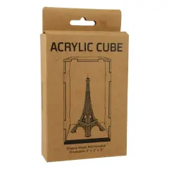 Metal Earth Acrylic Display Cube - 3 x 3 x 5 inches