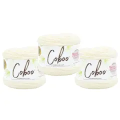 3 Pack Lion Brand&reg; Coboo&reg; Yarn Vanilla Blossom